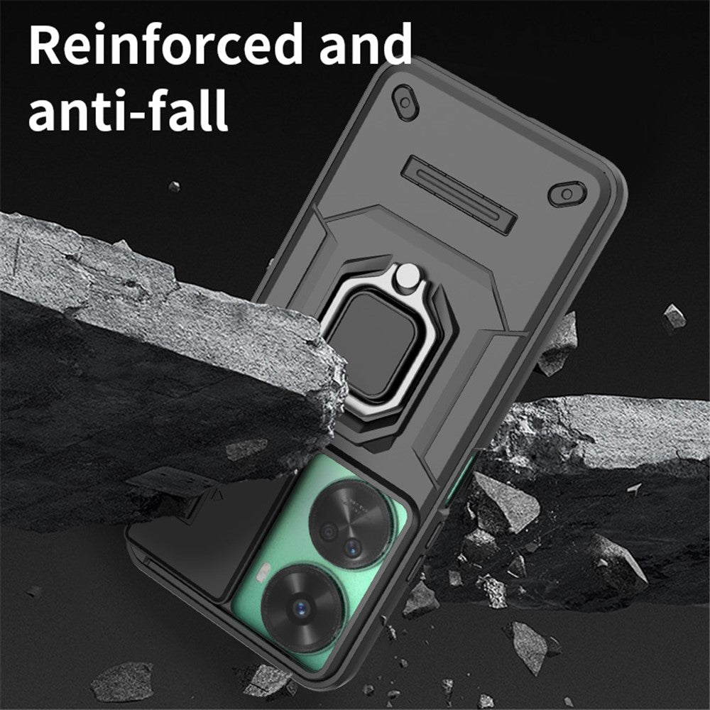 For Huawei nova 11 SE / nova 12 SE 4G Kickstand Phone Case with Slide Camera Cover