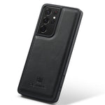 DG.MING mobiltelefonetui i læderbelagt PC+TPU til Samsung Galaxy S21 Ultra 5G