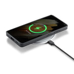 DG.MING mobiltelefonetui i læderbelagt PC+TPU til Samsung Galaxy S21 Ultra 5G