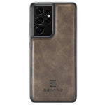 DG.MING mobiltelefonetui i læderbelagt PC+TPU til Samsung Galaxy S21 Ultra 5G