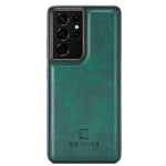 DG.MING mobiltelefonetui i læderbelagt PC+TPU til Samsung Galaxy S21 Ultra 5G
