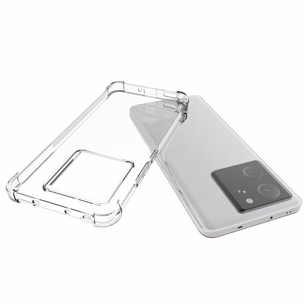 For Xiaomi Redmi K60 Ultra / 13T / 13T Pro TPU Case Reinforced Corners Clear Phone Cover