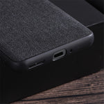 For OnePlus 12 5G Phone Case Shockproof Cloth+Hard PC Cell Phone Back Cover