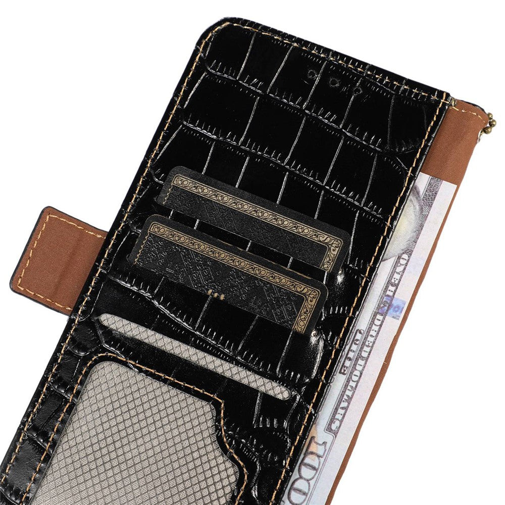 For Samsung Galaxy A35 5G Case with Card Holder Genuine Cow Leather RFID Blocking Cover