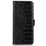 For Samsung Galaxy A35 5G Case with Card Holder Genuine Cow Leather RFID Blocking Cover