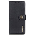KHAZNEH For Samsung Galaxy A35 5G Leather Cases Stand Cowhide Texture Phone Cover Wallet