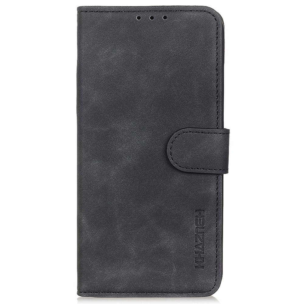 KHAZNEH För Xiaomi Redmi Note 13 Pro+ 5G Stativskal PU Läder Retro Mobilskal