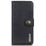KHAZNEH For Xiaomi Redmi Note 13 Pro+ 5G Cell Phone Cases Cowhide Texture Stand Wallet Cover