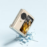 For Oppo Find N3 Flip 5G Clear PC Phone Case Hinge Protection Back Cover