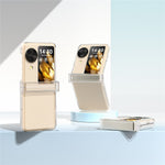 For Oppo Find N3 Flip 5G Clear PC Phone Case Hinge Protection Back Cover
