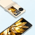 For Oppo Find N3 Flip 5G Clear PC Phone Case Hinge Protection Back Cover