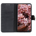 KHAZNEH For Xiaomi Redmi Note 13 5G Cowhide Texture Case Leather Phone Wallet Cover