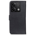KHAZNEH For Xiaomi Redmi Note 13 5G Cowhide Texture Case Leather Phone Wallet Cover