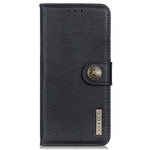 KHAZNEH For Xiaomi Redmi Note 13 5G Cowhide Texture Case Leather Phone Wallet Cover