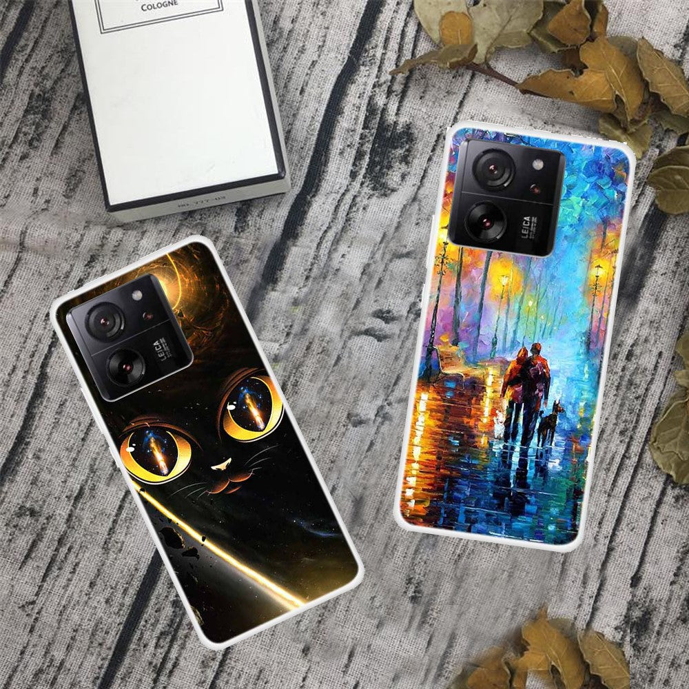 For Xiaomi 13T  /  13T Pro  /  Redmi K60 Ultra TPU Case Pattern Printing Phone Protective Cover