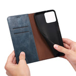For Xiaomi Redmi K70E 5G / Poco X6 Pro 5G Leather Case Wallet Waxy Crazy Horse Texture Stand Cover