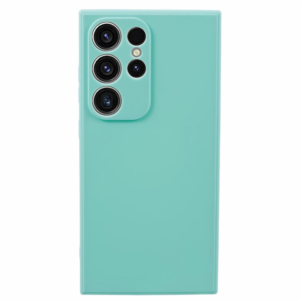 For Samsung Galaxy S24 Ultra TPU Case Straight Edge Protective Phone Cover