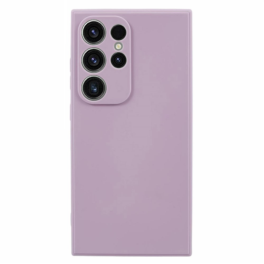 For Samsung Galaxy S24 Ultra TPU Case Straight Edge Protective Phone Cover