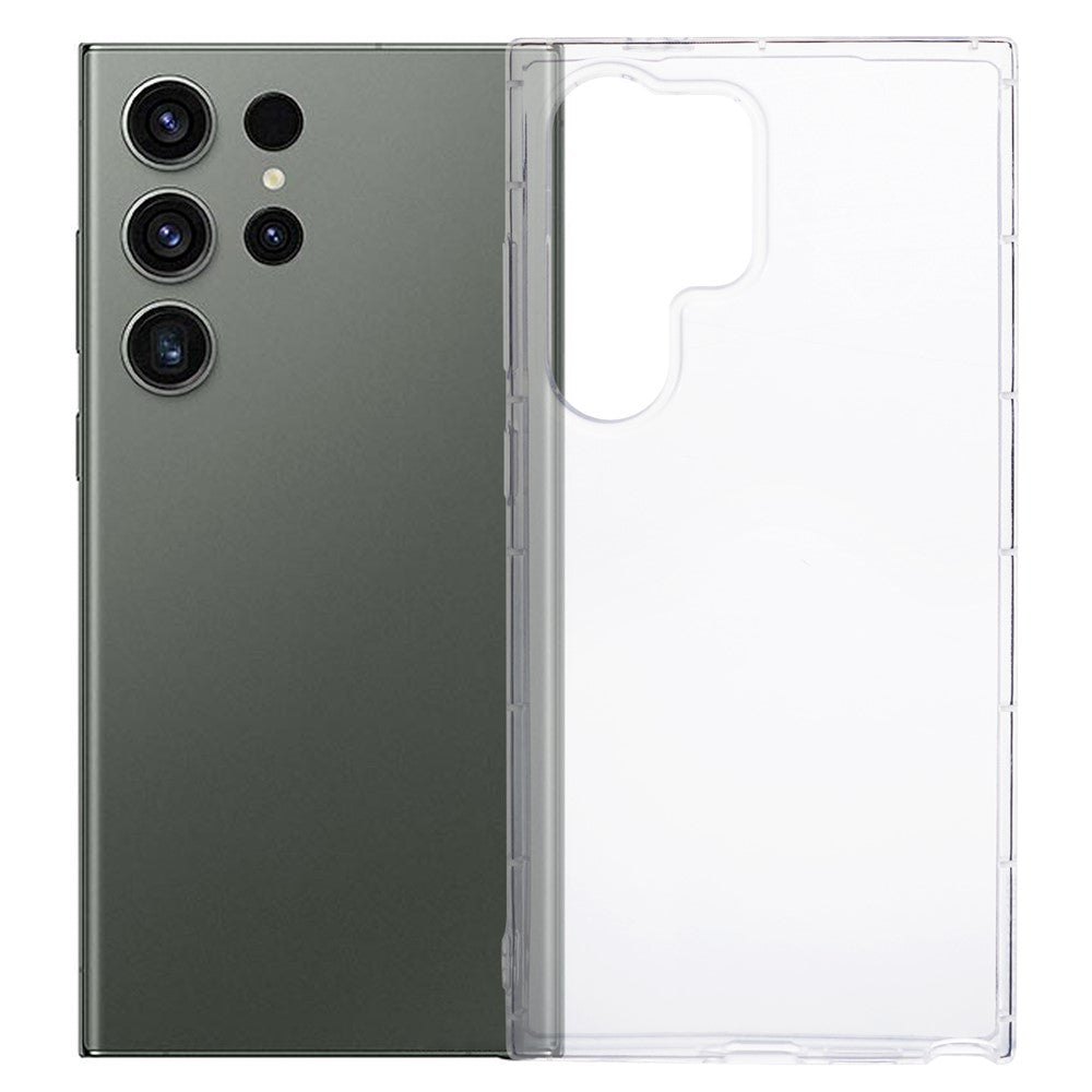 For Samsung Galaxy S24 Ultra TPU Case Airbag Protection Transparent Phone Cover