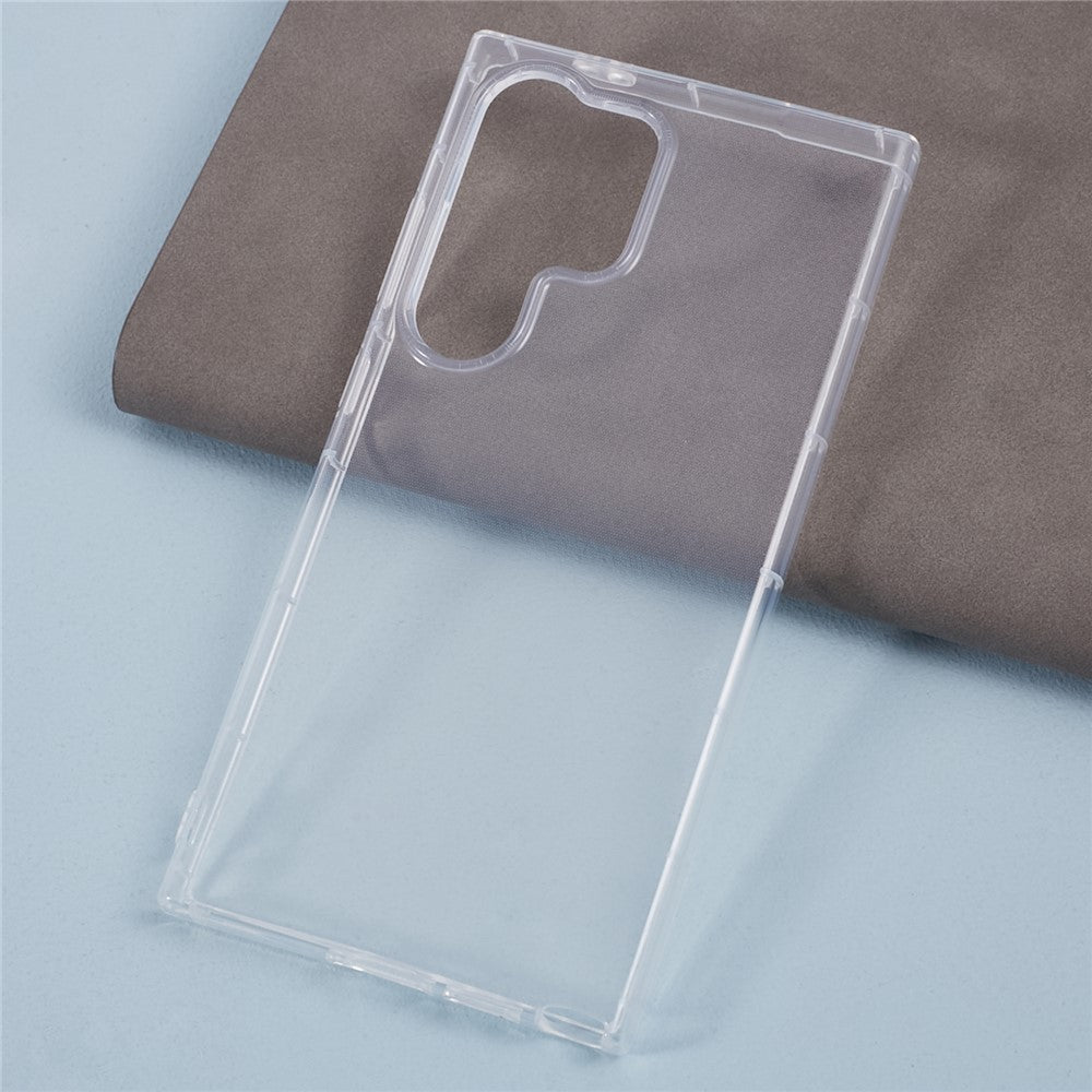For Samsung Galaxy S24 Ultra TPU Case Airbag Protection Transparent Phone Cover