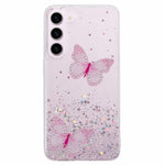 AW-serien för Samsung Galaxy S24+ skal stort bakre linshål TPU+PVC-skyddsfodral
