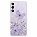 AW-serien för Samsung Galaxy S24+ skal stort bakre linshål TPU+PVC-skyddsfodral