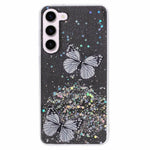 AW-serien för Samsung Galaxy S24+ skal stort bakre linshål TPU+PVC-skyddsfodral
