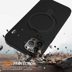 For iPhone 12 / 12 Pro Case Kickstand Phone Cover Compatible with MagSafe