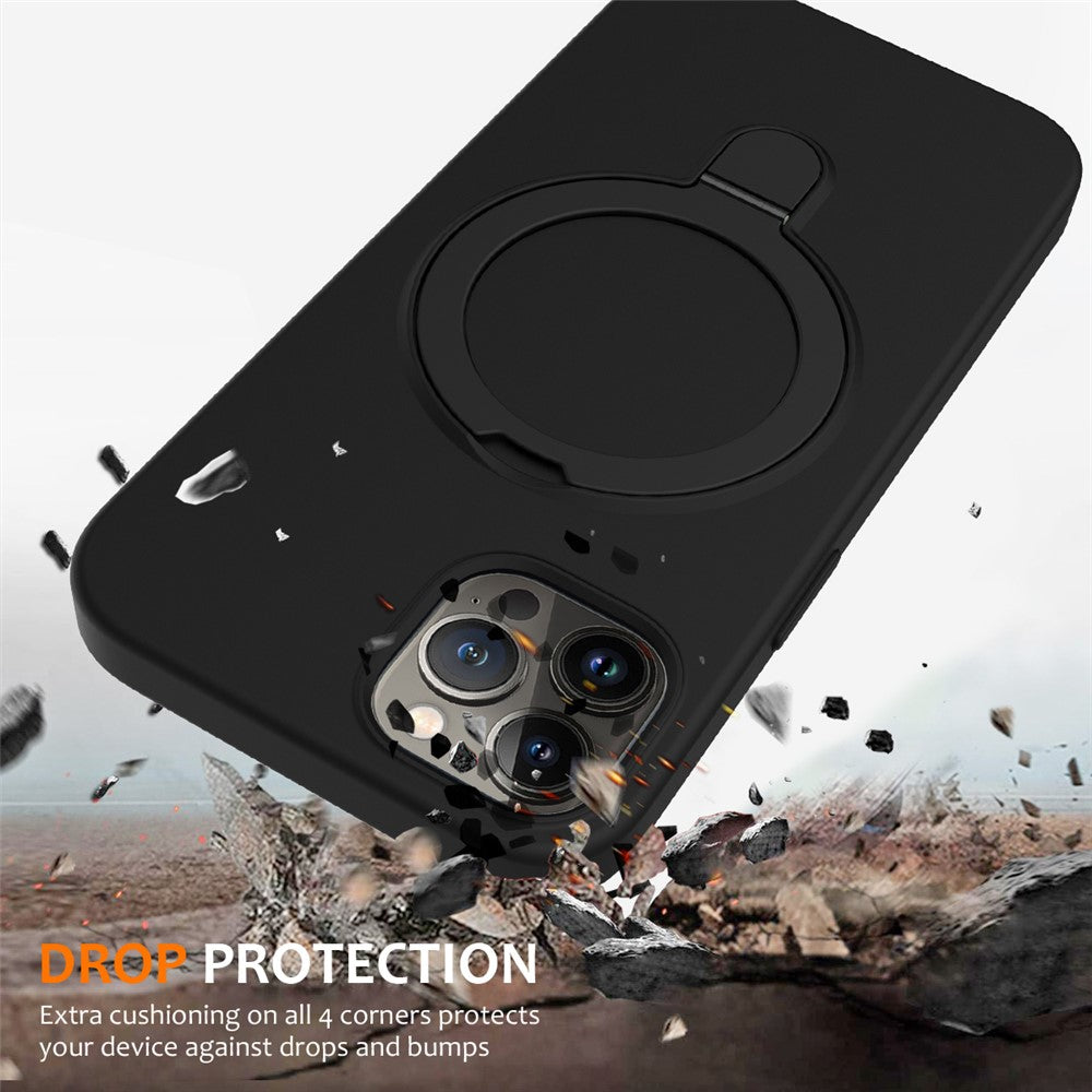 For iPhone 12 / 12 Pro Case Kickstand Phone Cover Compatible with MagSafe