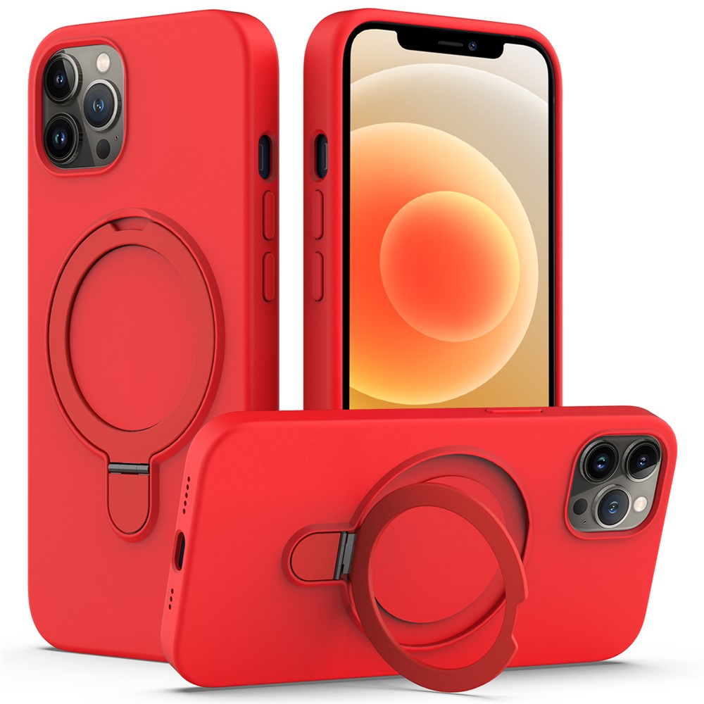 For iPhone 12 / 12 Pro Case Kickstand Phone Cover Compatible with MagSafe