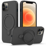 For iPhone 12 / 12 Pro Case Kickstand Phone Cover Compatible with MagSafe