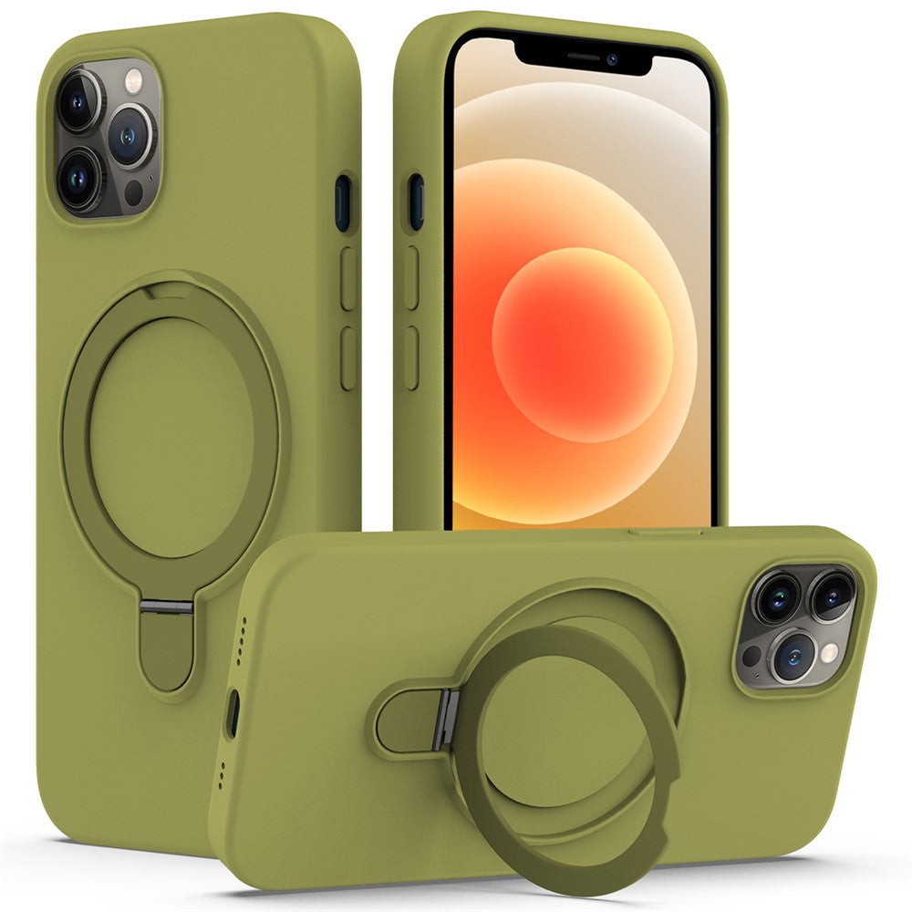 For iPhone 12 / 12 Pro Case Kickstand Phone Cover Compatible with MagSafe