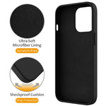 For iPhone 15 Pro Magnetic Case Ring Kickstand Anti-drop Phone Cover