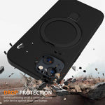 For iPhone 15 Plus Magnetic Case Compatible with MagSafe Phone Kickstand Cover