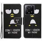 For Xiaomi 13T / 13T Pro / Redmi K60 Ultra Cell Phone Case PU Leather Cross Texture Stand Cover
