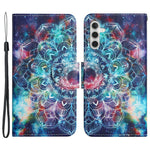 For Samsung Galaxy S25 / S24 Case PU Leather Pattern Printing Wallet Stand Phone Cover