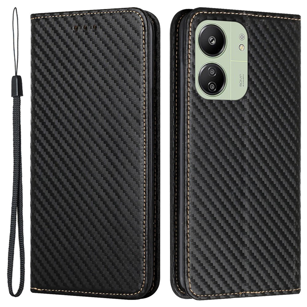 For Xiaomi Redmi 13C 4G / 5G / 13R 5G / Poco M6 5G / Poco C65 4G Case Leather Wallet Phone Stand Cover