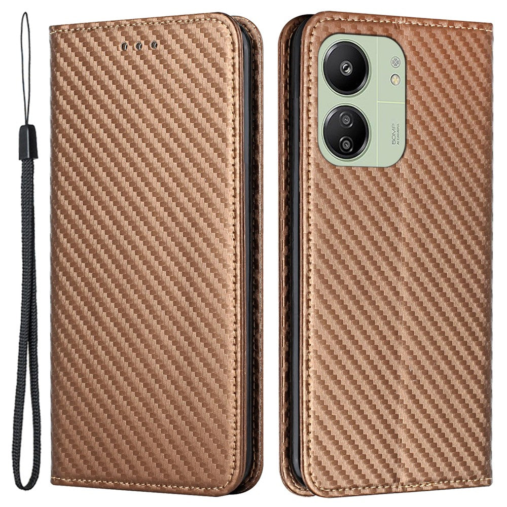 For Xiaomi Redmi 13C 4G / 5G / 13R 5G / Poco M6 5G / Poco C65 4G Case Leather Wallet Phone Stand Cover