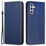 For Samsung Galaxy A15 5G Wallet Case Carbon Fiber Texture Leather Phone Cover