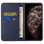 For Samsung Galaxy A15 5G Wallet Case Carbon Fiber Texture Leather Phone Cover