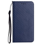 For Samsung Galaxy A15 5G Wallet Case Carbon Fiber Texture Leather Phone Cover