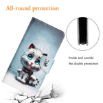 For Samsung Galaxy S24+ Case PU Leather Pattern Printing Stand Cover