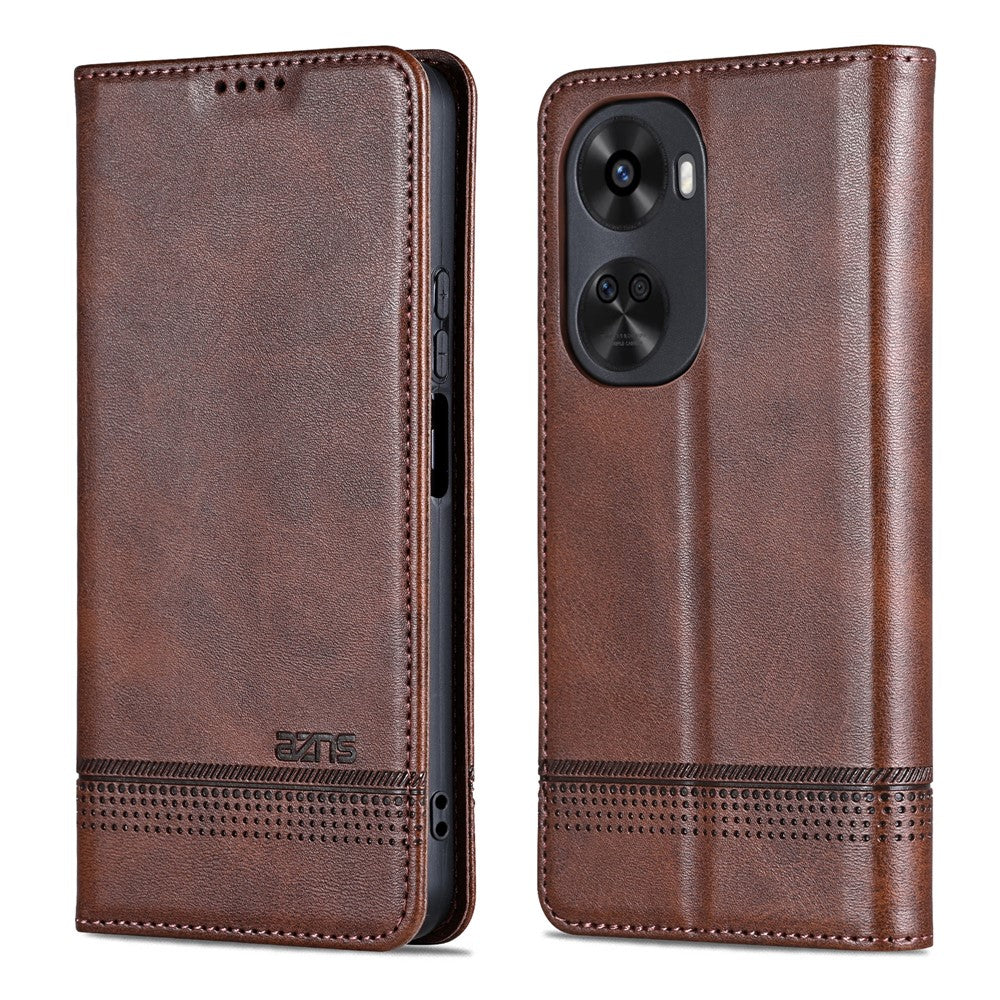 AZNS For Huawei nova 11 SE / nova 12 SE 4G Case Cowhide Texture Leather Wallet Phone Cover