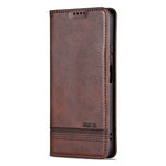 AZNS For Huawei nova 11 SE / nova 12 SE 4G Case Cowhide Texture Leather Wallet Phone Cover
