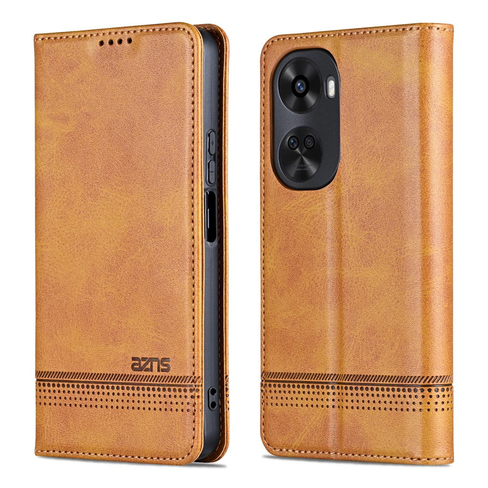 AZNS For Huawei nova 11 SE / nova 12 SE 4G Case Cowhide Texture Leather Wallet Phone Cover