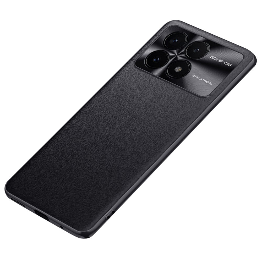 For Xiaomi Redmi K70E 5G / Poco X6 Pro 5G Phone Case Metal Lens Frame Impact Absorption Cover