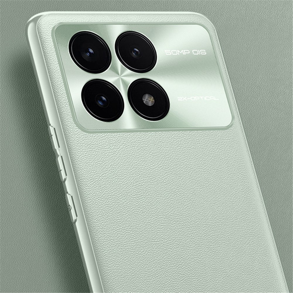For Xiaomi Redmi K70E 5G / Poco X6 Pro 5G Phone Case Metal Lens Frame Impact Absorption Cover