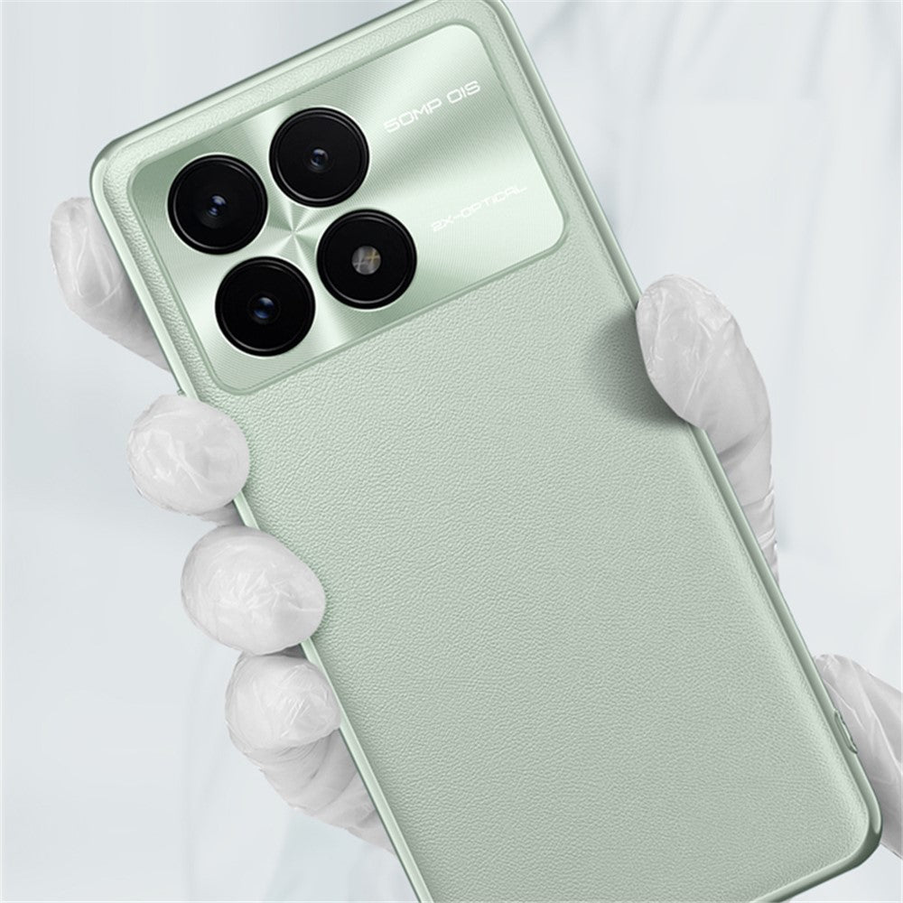 For Xiaomi Redmi K70E 5G / Poco X6 Pro 5G Phone Case Metal Lens Frame Impact Absorption Cover