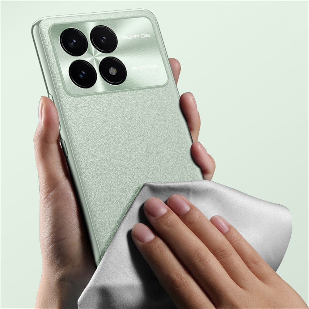 For Xiaomi Redmi K70E 5G / Poco X6 Pro 5G Phone Case Metal Lens Frame Impact Absorption Cover