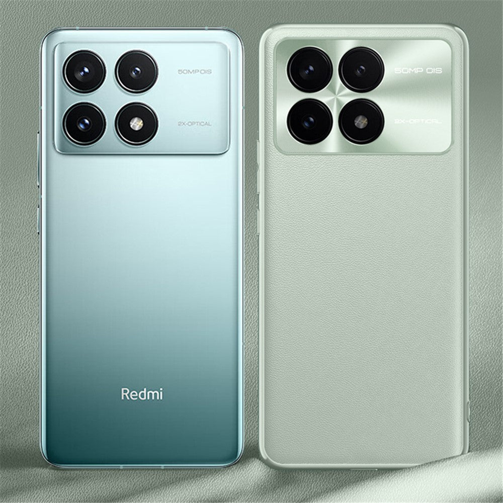 For Xiaomi Redmi K70E 5G / Poco X6 Pro 5G Phone Case Metal Lens Frame Impact Absorption Cover